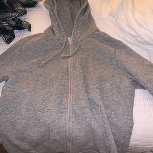 H&M women’s large zip up hoodie